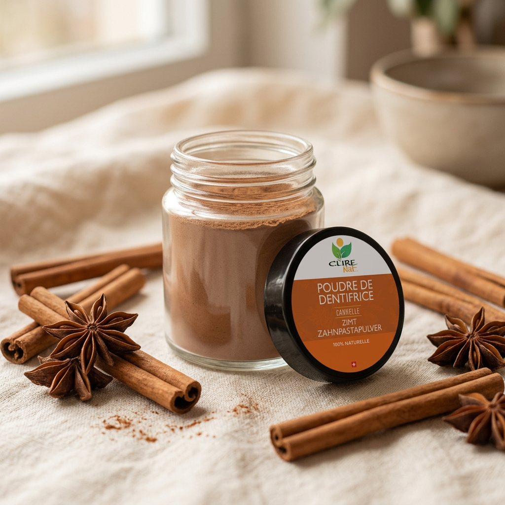 Poudre de Dentifrice à la Cannelle