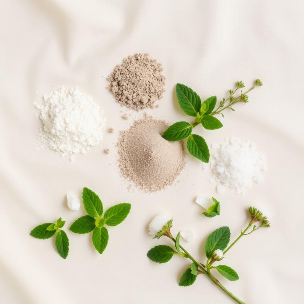 Poudre de Dentifrice à la Menthe Poivrée