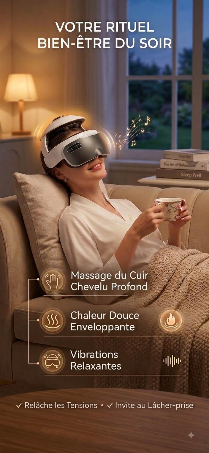 Masseur Crânien Relaxant
