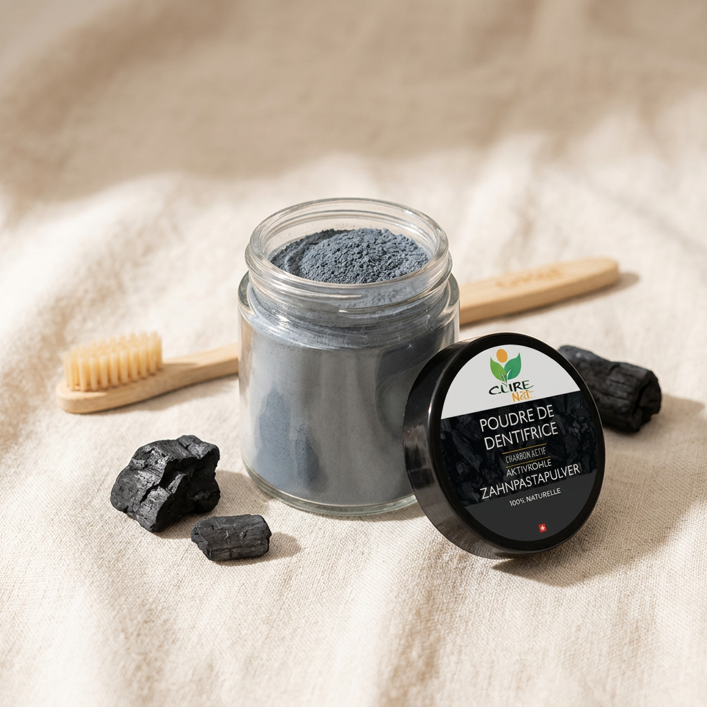 Poudre de Dentifrice au Charbon Actif